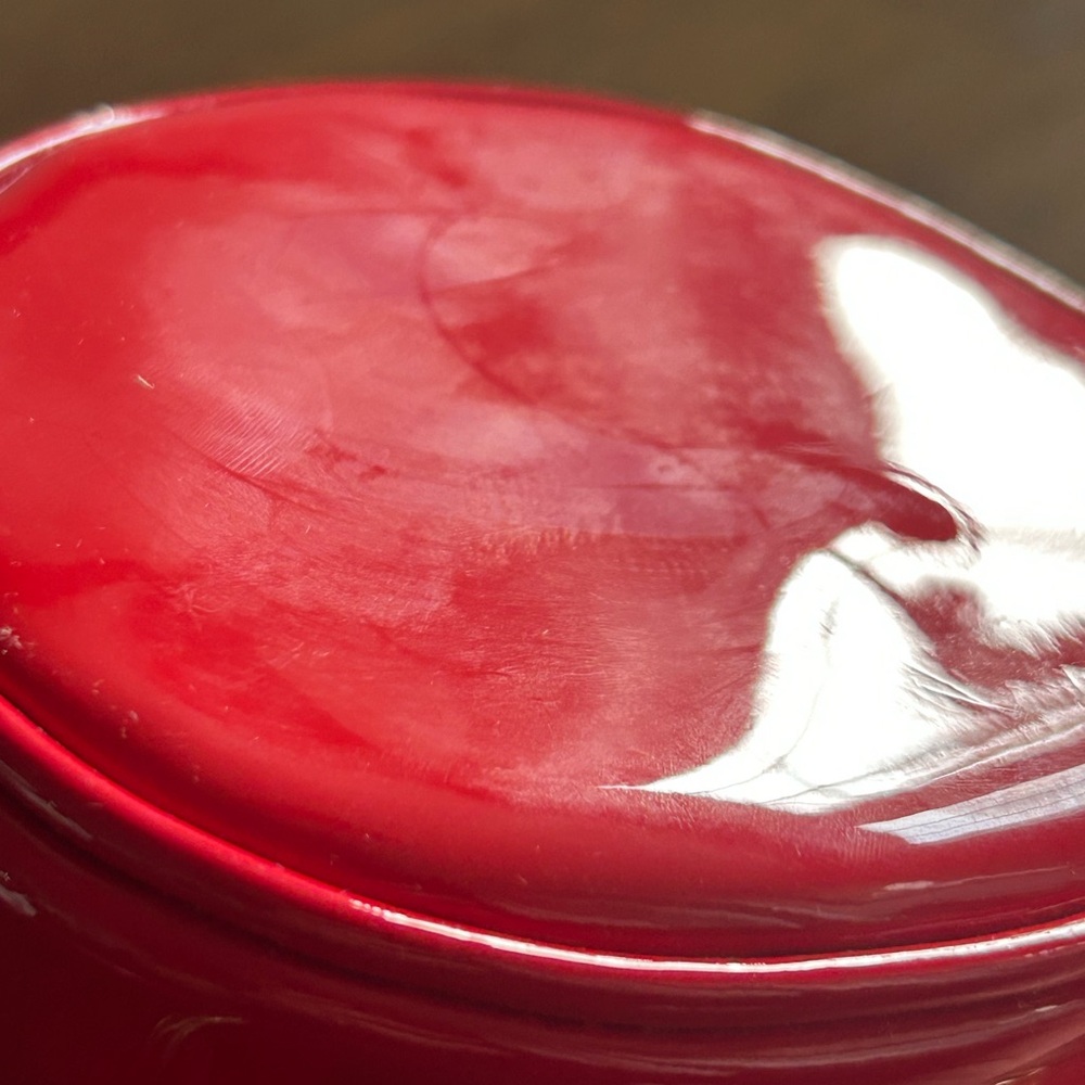 MARC JACOBS Mini 4 Inch Red Patent Leather Crossbody Round Circle Canteen Bag - Picture 8 of 9